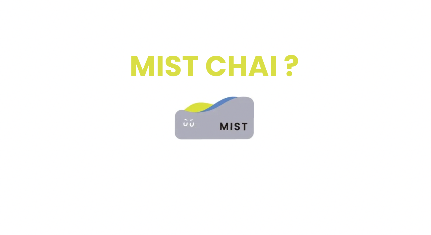 玄米茶ベースのチャイ(MISTチャイ)が新メニューに加わりました。