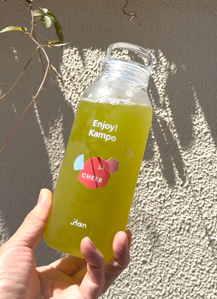 限定100セット】jianオリジナルウォーターボトル 500ml + チアちゃん