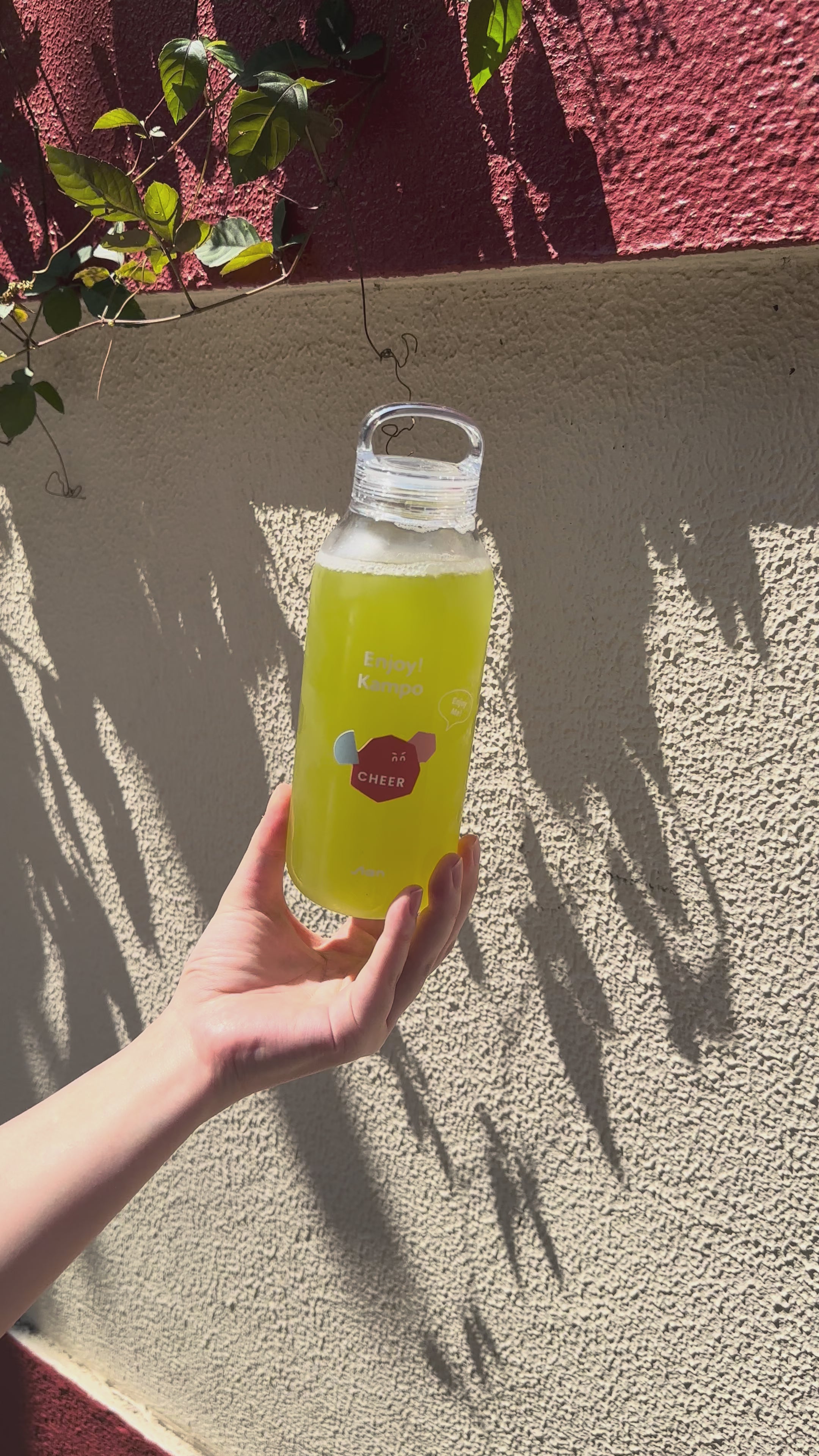 限定100セット】jianオリジナルウォーターボトル 500ml + チアちゃん